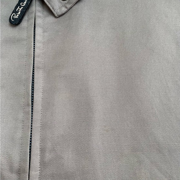 Roberto Cavalli Bomber Jacket Quilted Lined Zip Sleeves - Picture 13 of 16